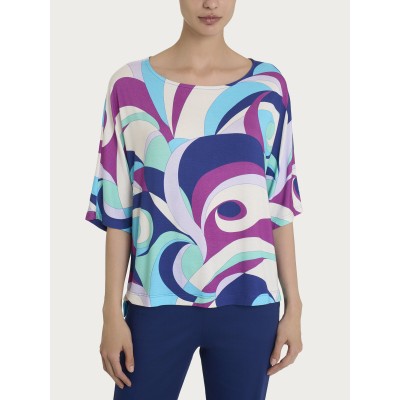 Maglia RAGNO P86TB885F POOL BLUE