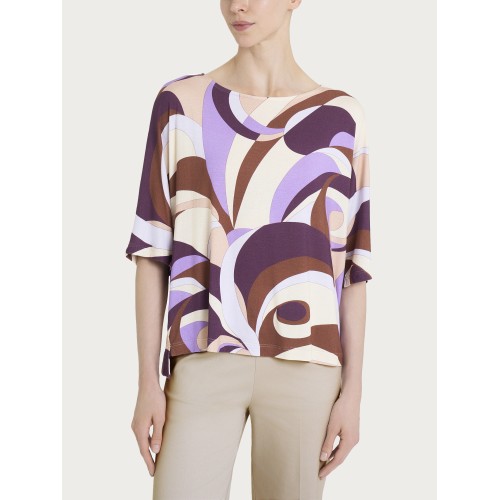 Maglia RAGNO P86TBA79F PLUM PERFECT