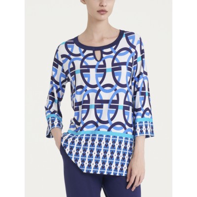 Maglia RAGNO P86TB885F POOL BLUE Copia