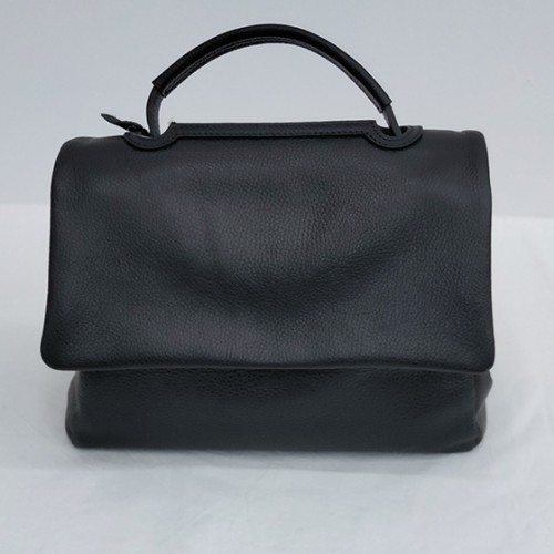 Borsa in pelle EBOMA0285 Nera